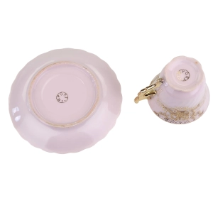 78363 ŚLICZNA MOKKA ZE SPODKIEM Z RÓŻOWEJ PORCELANY GOLDRELIEFY (10).jpg