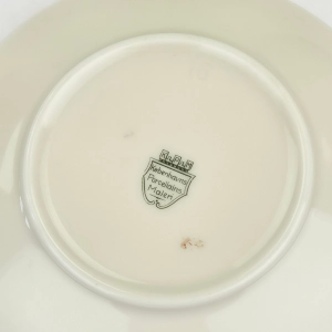 78364 KPM KOPENHAGA KOŚĆ SŁONIOWA MISA SALATERA Z USZKAMI KOLOROWE KWIATY (10).jpg
