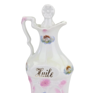 78403 ŚLICZNA PORCELANOWA KARAFKA OPALIZOWANA NA OLEJ (2).jpg