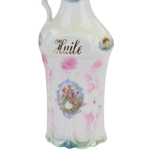 78403 ŚLICZNA PORCELANOWA KARAFKA OPALIZOWANA NA OLEJ (3).jpg