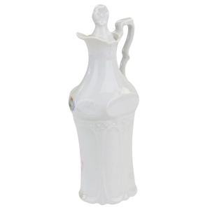 78403 ŚLICZNA PORCELANOWA KARAFKA OPALIZOWANA NA OLEJ (4).jpg