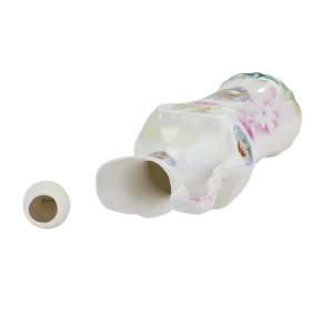 78403 ŚLICZNA PORCELANOWA KARAFKA OPALIZOWANA NA OLEJ (6).jpg