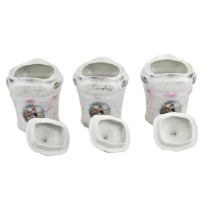 78405 KOMPLET ŚLICZNYCH PORCELANOWYCH POJEMNIKÓW MĄKA CUKIER KAWA (9).jpg
