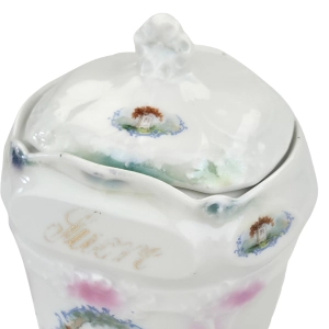 78405 KOMPLET ŚLICZNYCH PORCELANOWYCH POJEMNIKÓW MĄKA CUKIER KAWA (12).jpg