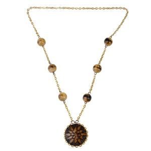 CEPELIA NASZYJNIK W STYLU BOHO LATA 60-TE