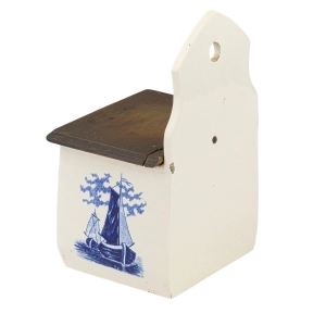 78487 WIATRAKI STARY CERAMICZNY POJEMNIK KUCHENNY NA SÓL SOLNICA DO ZAWIESZENIA (4).jpg