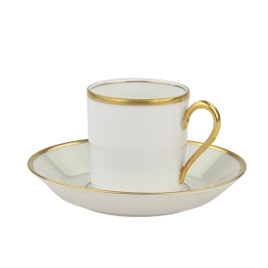 78489 ROSENTHAL FILIŻANKA MOKKA ZE SPODKIEM BIEL I ZŁOCENIA (2).jpg