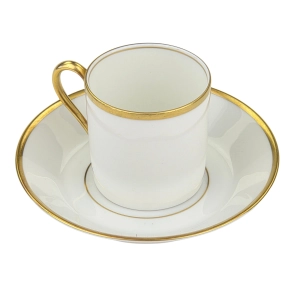 78489 ROSENTHAL FILIŻANKA MOKKA ZE SPODKIEM BIEL I ZŁOCENIA (3).jpg