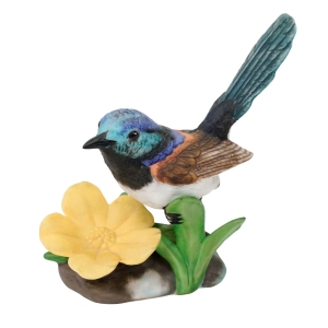 FRANKLIN MINT BISKWITOWA FIGURKA PTASZKA CHWOSTKA