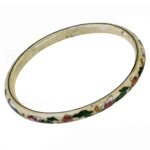 78457 CHINKA PIĘKNA BRANSOLETA EMALIA KOMÓRKOWA CLOISONNE KOLOROWE KWIATY III (1).jpg