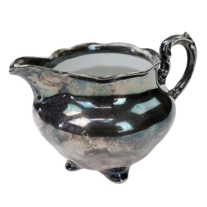 KOENIGSZELT CHARLOTTE MLECZNIK PORCELANOWY OKUTY SREBREM