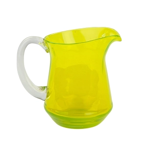 78517 ZĄBKOWICE L. FIEDOROWICZ LIMONKOWY DZBAN WAZON Z UCHEM (5).jpg