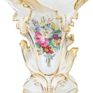 78607 BIEDERMEIER PARA PIĘKNYCH RĘCZNIE MALOWANYCH WAZONÓW (7).jpg