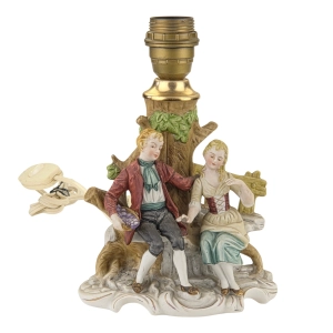 78640 LAMPA FIGURALNA PODSTAWA LAMPY ROMANTYCZNA PARA RĘCZNIE MALOWANA (2).jpg