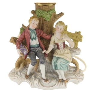 78640 LAMPA FIGURALNA PODSTAWA LAMPY ROMANTYCZNA PARA RĘCZNIE MALOWANA (3).jpg