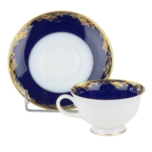 78680 ROSENTHAL MOKKA ZE SPODKIEM KOBALTOWE SZLACZKI ZE ZŁOCENIAMI (4).jpg