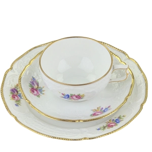 78686 ROSENTHAL SANSSOUCI BIEL KOLOROWE KWIATKI I ZŁOCENIA ŚNIADANIÓWKA (2).jpg