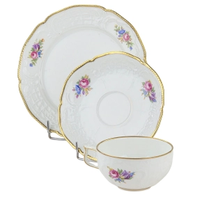 78686 ROSENTHAL SANSSOUCI BIEL KOLOROWE KWIATKI I ZŁOCENIA ŚNIADANIÓWKA (8).jpg