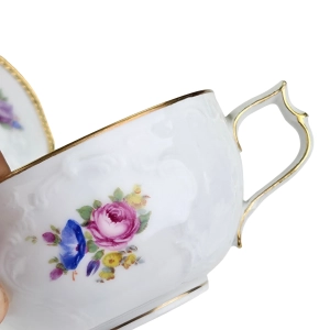 78686 ROSENTHAL SANSSOUCI BIEL KOLOROWE KWIATKI I ZŁOCENIA ŚNIADANIÓWKA (13).jpg