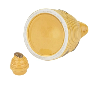 78696 ŚLICZNY CERAMICZNY DZBANUSZEK KARAFKA FLASZECZKA NA MIÓD Z PSZCZÓŁKAMI (6).jpg