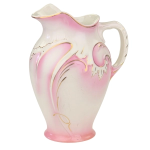 BOCH ŚLICZNY CERAMICZNY DZBAN Z ZESTAWU UMYWALNIANY W RÓŻU