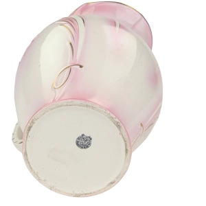 78697 BOCH ŚLICZNY CERAMICZNY DZBAN Z ZESTAWU UMYWALNIANY W RÓŻU (12).jpg