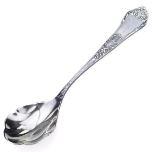 48327 HEFRA WZÓR ROMAŃSKI ŁYŻECZKA DO CUKRU PLATERWANA SREBREM (1).jpg