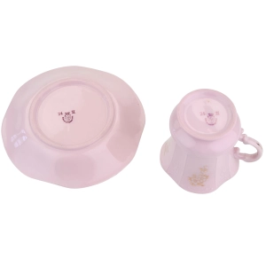78741 BOHEMIA FILIŻANKA ZE SPODKIEM Z RÓŻOWEJ PORCELANY CUDEŃKO Z RELIEFAMI (12).jpg