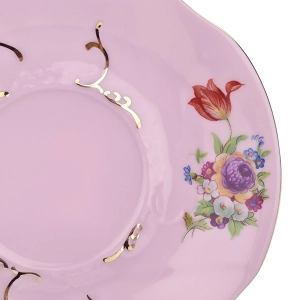 78742 LEANDER ADRIANA FILIŻANKA ZE SPODKIEM RÓŻOWA PORCELANA KOLOROWE KWIATY (10).jpg