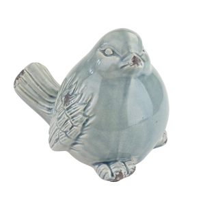 78820 ŚLICZNA CERAMICZNA SPORA FIGURKA PTASZKA W SZARYM KOLORZE (1).jpg