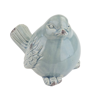 78820 ŚLICZNA CERAMICZNA SPORA FIGURKA PTASZKA W SZARYM KOLORZE (4).jpg