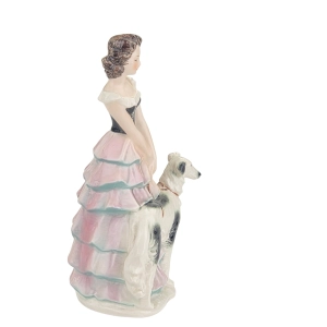 78831 GOEBEL ŚLICZNA FIGURA DAMY Z CHARTEM ROSYJSKIM #FF 275 Z 1959 ROKU (3).jpg