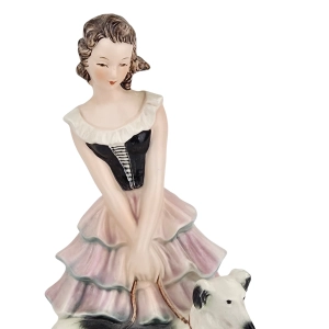 78831 GOEBEL ŚLICZNA FIGURA DAMY Z CHARTEM ROSYJSKIM #FF 275 Z 1959 ROKU (5).jpg