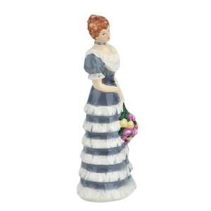 78832 GOEBEL ŚLICZNA FIGURA DAMY Z BUKIETEM Z 1984 ROKU (3).jpg