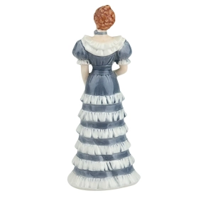 78832 GOEBEL ŚLICZNA FIGURA DAMY Z BUKIETEM Z 1984 ROKU (4).jpg