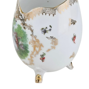 78835 PORCELANOWE JAJKO NA NÓŻKACH WAZON POJEMNIK ZE SCENKĄ TYPU FRAGONARD (4).jpg