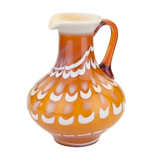 78853 PROKUPLJE DZBANEK WAZON Z USZKIEM KARMELOWY (2).png