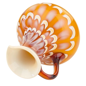 78853 PROKUPLJE DZBANEK WAZON Z USZKIEM KARMELOWY (7).png