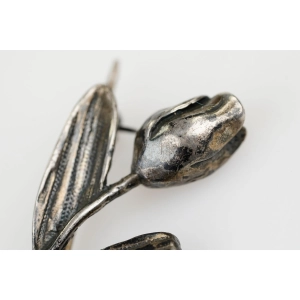 78882 SREBRO BROSZA KWIAT TULIPAN WAGA 3,9 G (2).jpg