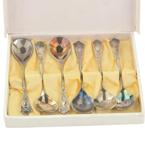 78901 ŻOLIBORZ KOMPLET ELEGANCKICH PLATEROWANYCH ŁYŻECZEK DO KAWY (10).jpg