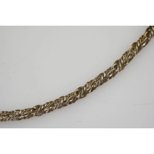 78983 PIĘKNY STARY SREBRNY ŁAŃCUSZEK PRÓBA 925 WAGA 10 G (2).jpg
