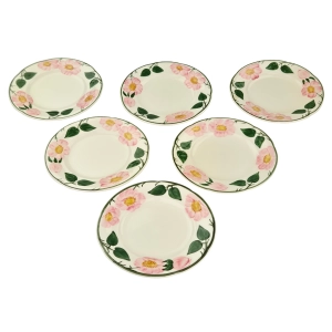 79024 VILLEROY &amp; BOCH WILD-ROSE KOMPLET 6 TALERZY DESEROWYCH (1).jpg
