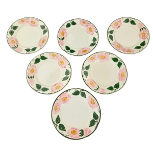 79024 VILLEROY &amp; BOCH WILD-ROSE KOMPLET 6 TALERZY DESEROWYCH (2).jpg