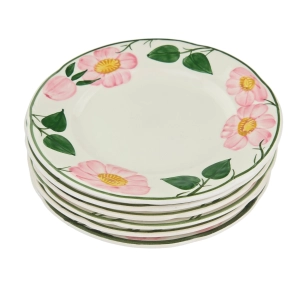 79024 VILLEROY &amp; BOCH WILD-ROSE KOMPLET 6 TALERZY DESEROWYCH (5).jpg