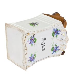 79032 KUCHENNY POJEMNIK NA SÓL SOLNICA DO ZAWIESZENIA FIOŁKI SECESJA (8).jpg