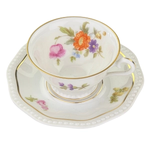 79037 ROSENTHAL PERLRAND FILIŻANKA MOKKA ZE SPODKIEM KOLOROWE KWIATY (2).jpg