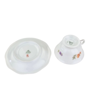 79037 ROSENTHAL PERLRAND FILIŻANKA MOKKA ZE SPODKIEM KOLOROWE KWIATY (11).jpg