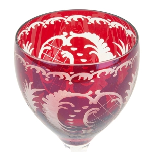 79043 CZECHY EGERMANN BARDZO ŁADNY KIELICH DO WINA MOTYW MYŚLIWSKI (4).jpg