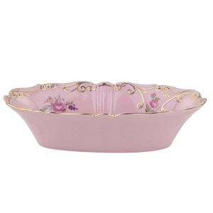 79057 KARLOVY VARY RAWIERKA OWALNY PÓŁMISEK Z RÓZOWEJ PORCELANY (2).jpg