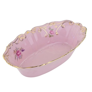 79057 KARLOVY VARY RAWIERKA OWALNY PÓŁMISEK Z RÓZOWEJ PORCELANY (3).jpg